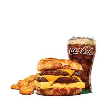Double Sausage, Egg, & Cheese Croissan'wich Meals