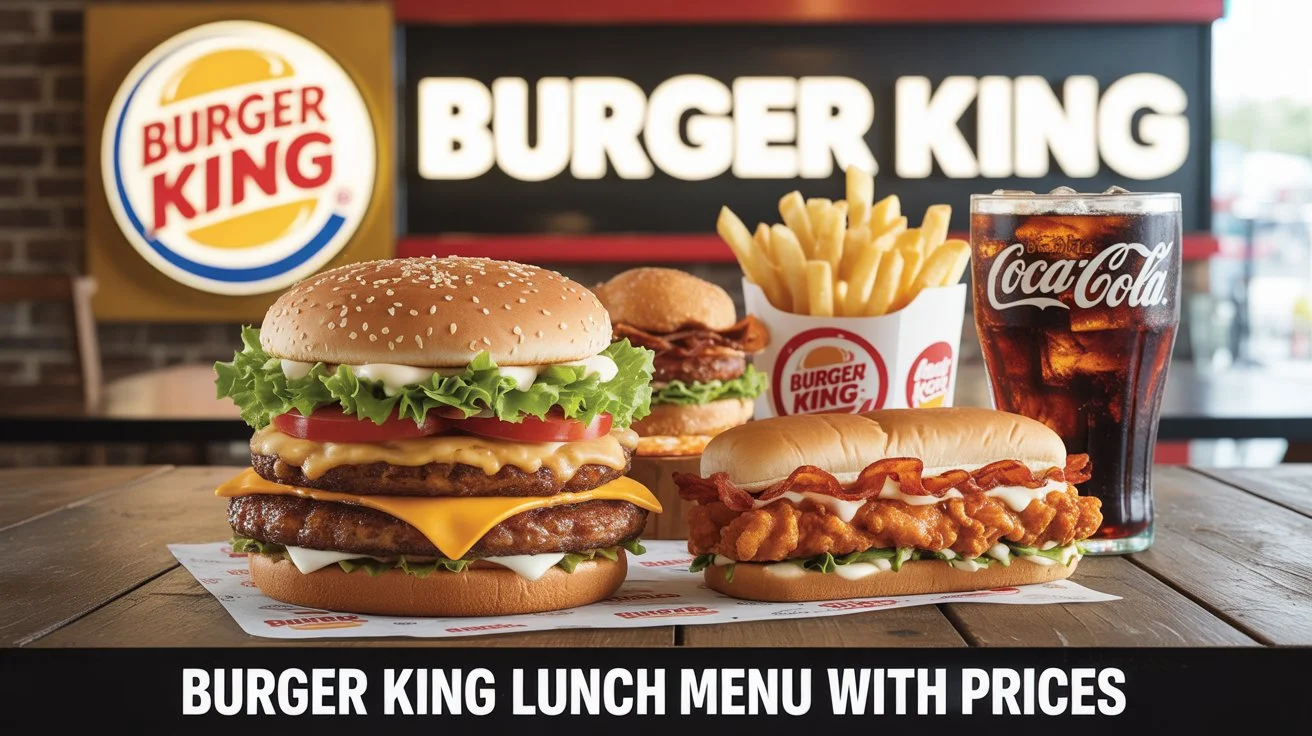 Burger King Lunch Menu With Prices
