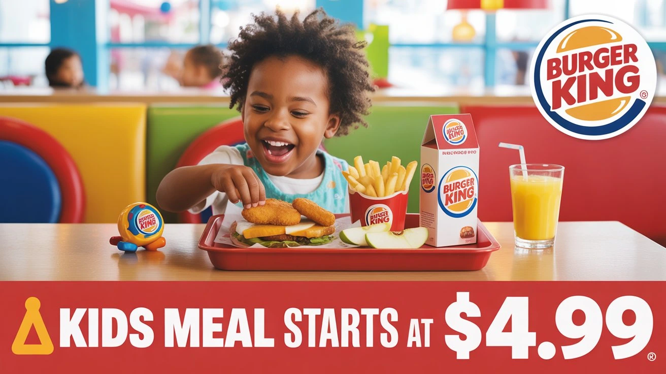 Burger King Kids Meal Price