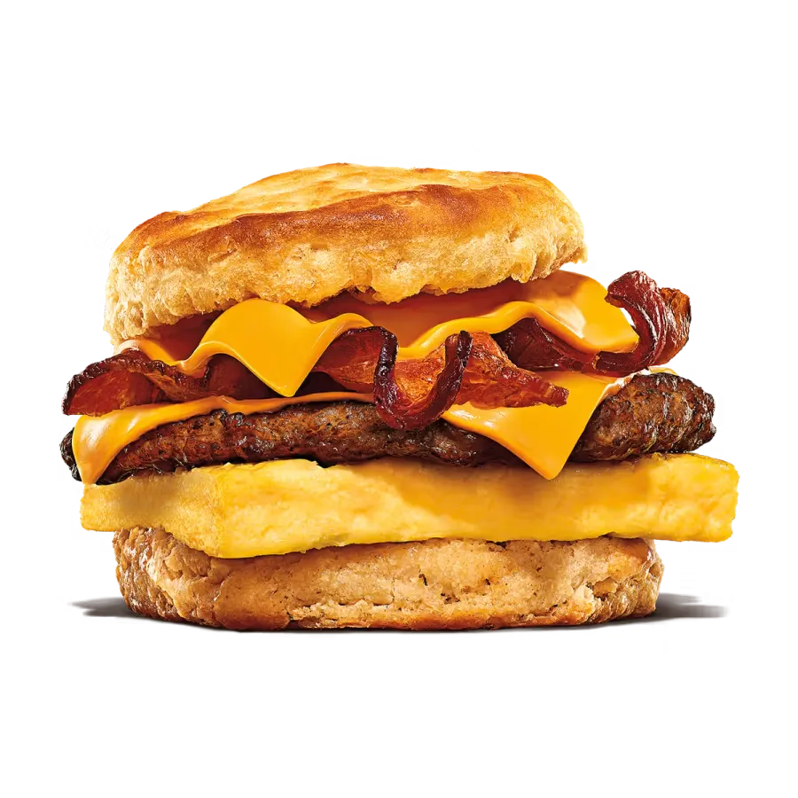 Bacon, Sausage, Egg, & Cheese Biscuit