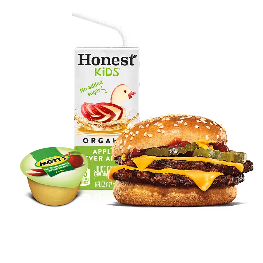 Double Cheeseburger King Jr. Meal