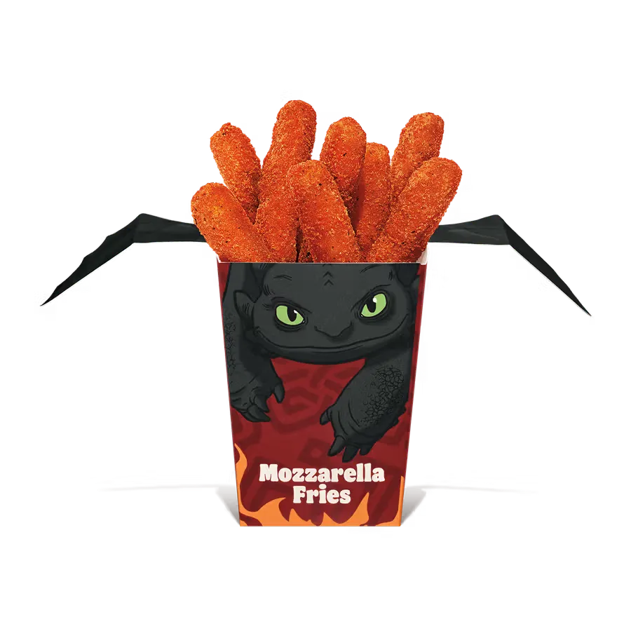 Fiery Dragon Mozzarella Fries