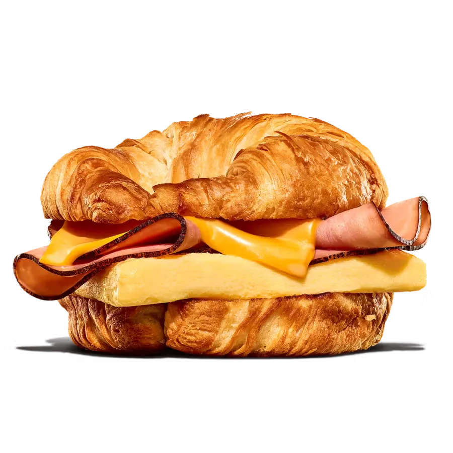 Ham, Egg, & Cheese Croissan'wich