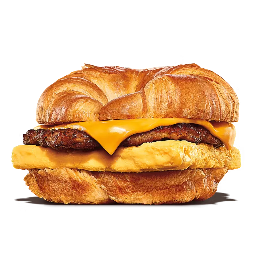 Sausage, Egg, & Cheese Croissan'wich