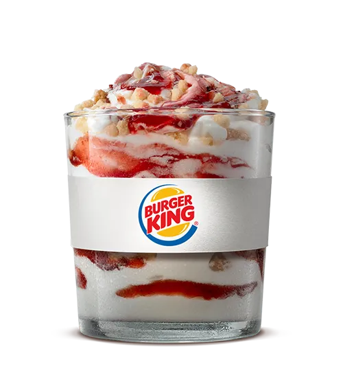 Strawberry Crunch Fusion Sundae
