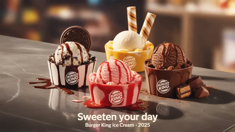 Burger King ice cream