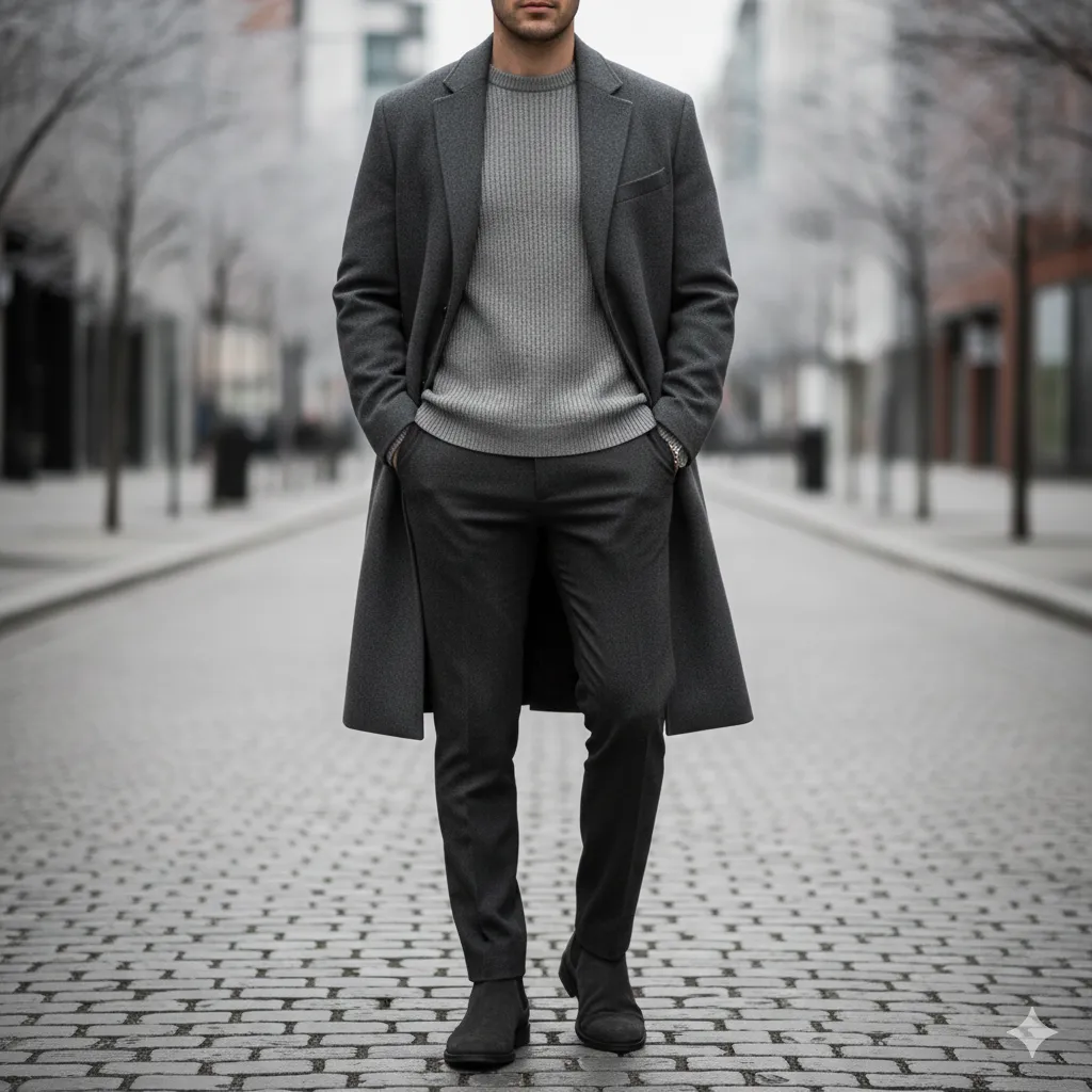 Monochrome Winter Outfit