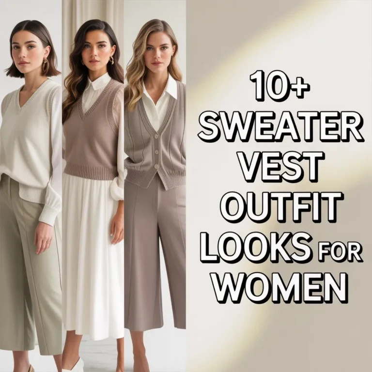 Sweater Vest Outfit