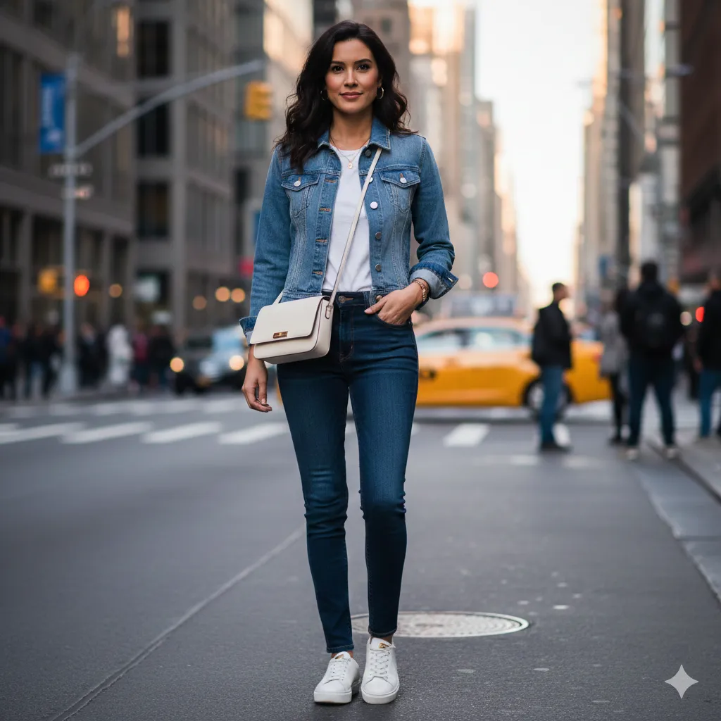 Denim on Denim Outfits for women