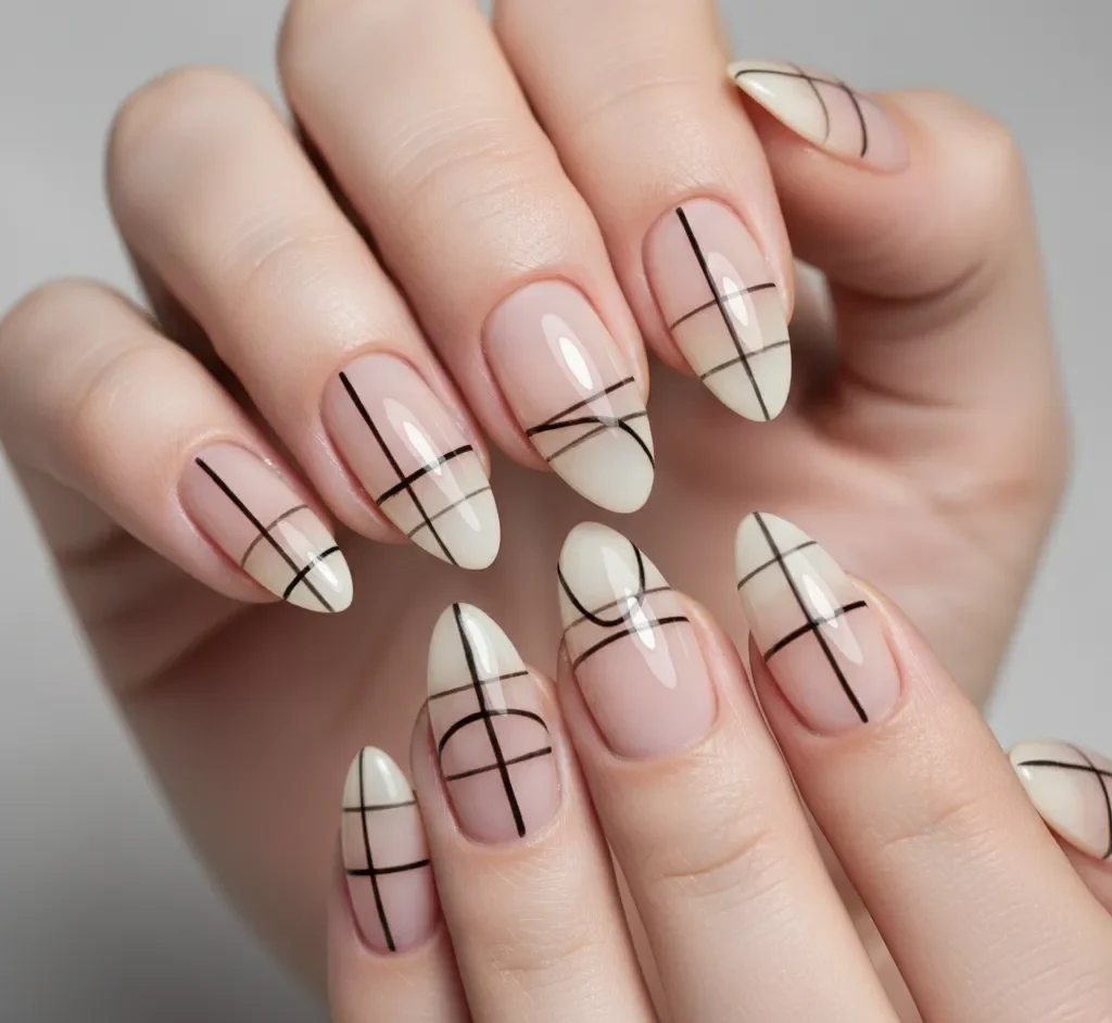 Negative Space Line Art