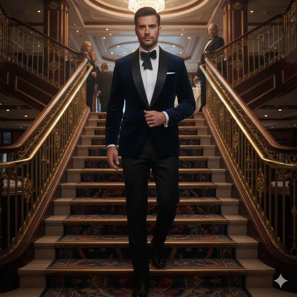 Velvet Blazer Luxury Look