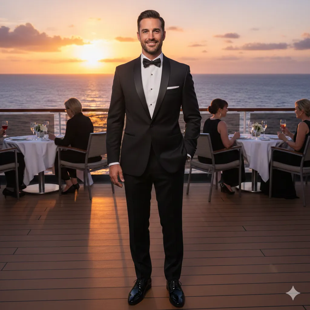 Classic Black Tuxedo Elegance