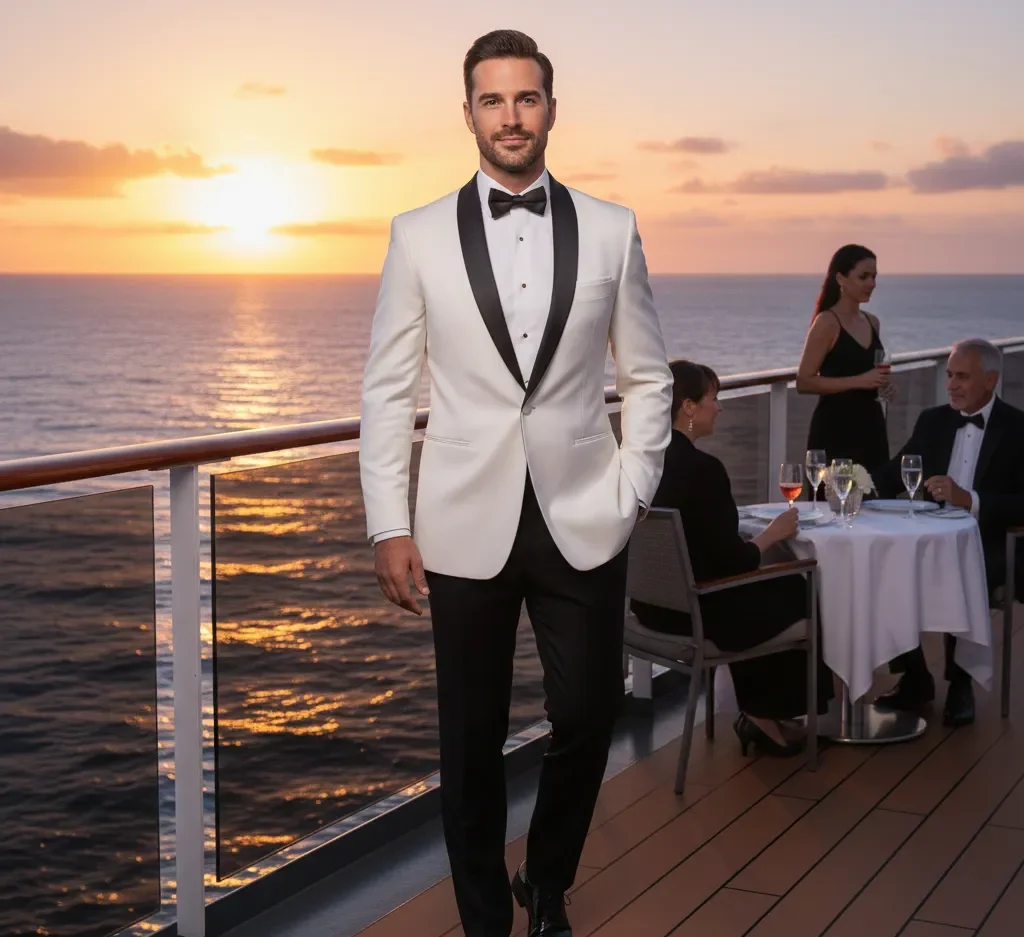 White Dinner Jacket Statement