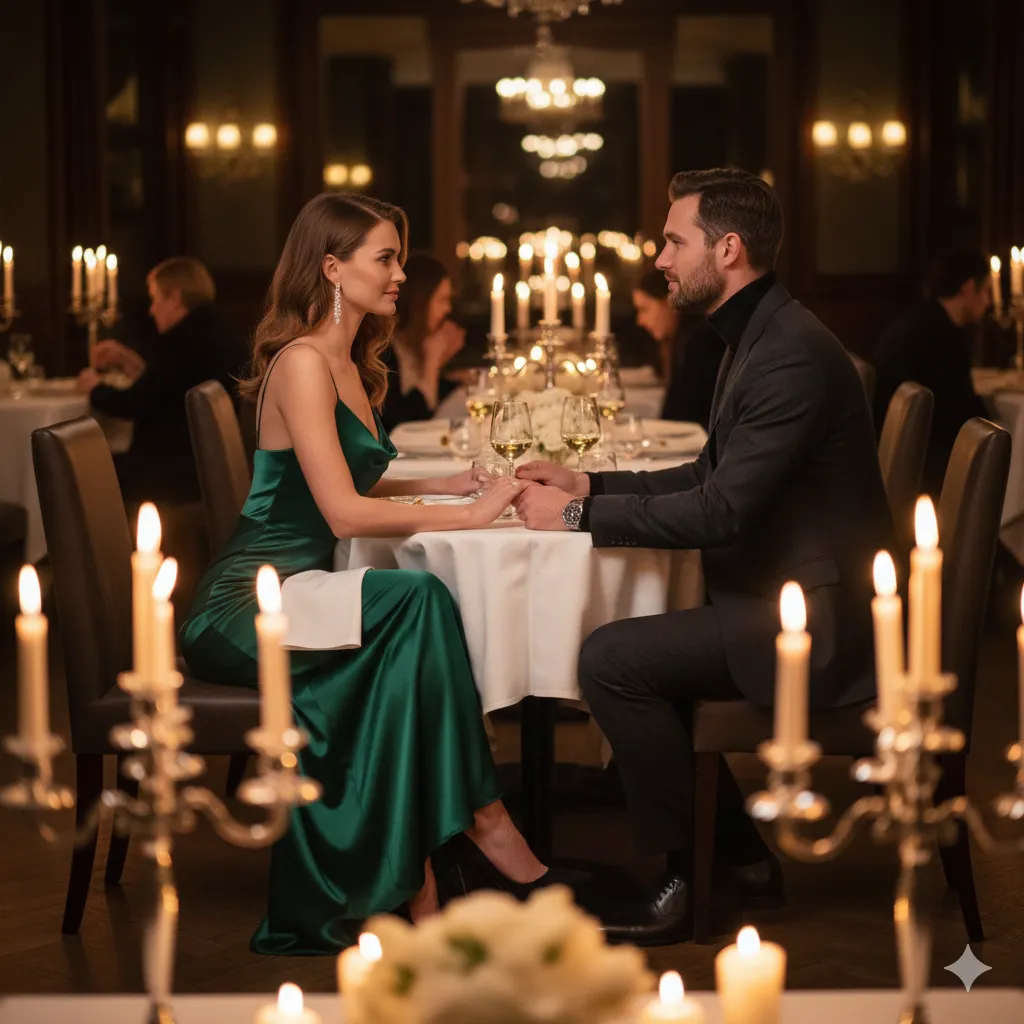 Valentine Dinner Outfit for Men and Women