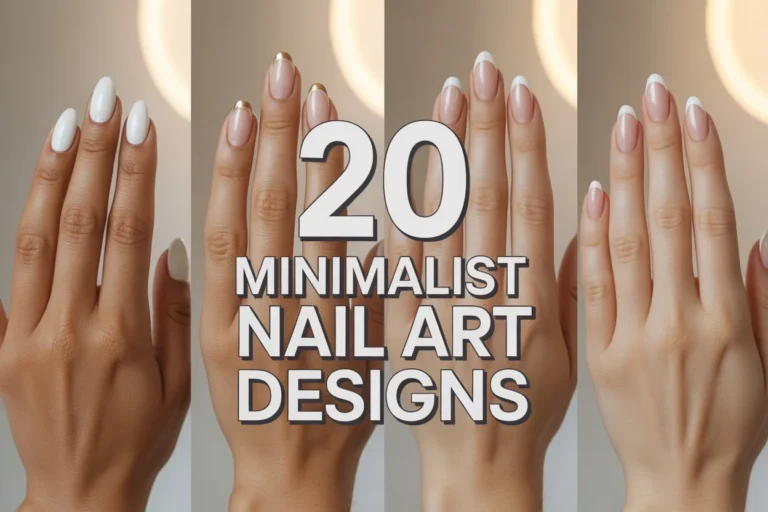20 Best Minimalist Nail Art Designs