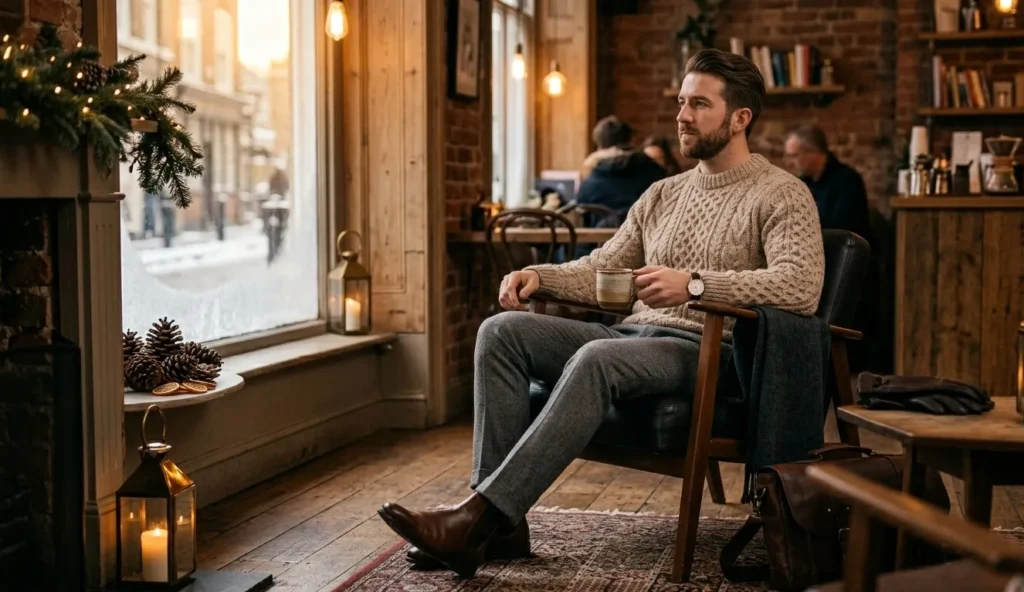 Elegant Casual Winter Outfits for Men