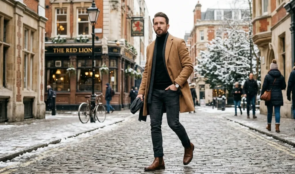 Elegant Casual Winter Outfits for Men