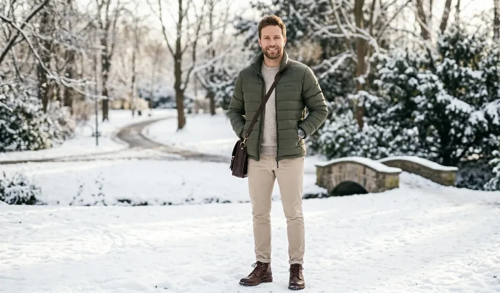 Elegant Casual Winter Outfits for Men